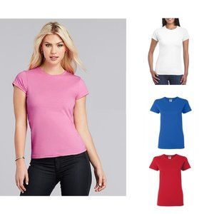 Basic T-Shirt for Women - Short Sleeve - Choice of 3 colors